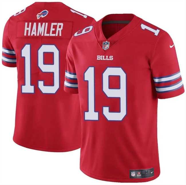 Men & Women & Youth Buffalo Bills #19 KJ Hamler Red 2024 Vapor Untouchable Limited Stitched Jersey->buffalo bills->NFL Jersey